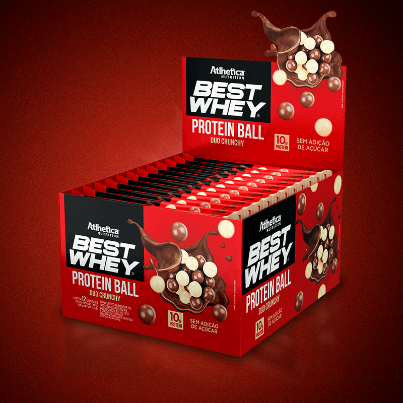 Protein Ball Duo Crunchy - Atlhetica: Nutrição e Sabor em Cada Mordida Gvitta Store