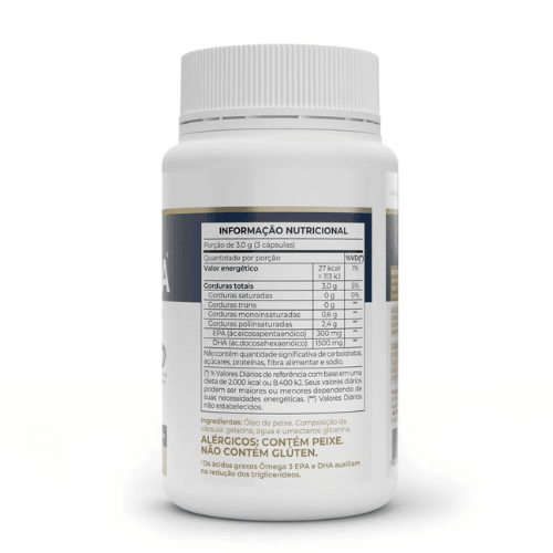 MEGA DHA 60 Caps: Saúde Cerebral e Cardíaca em Cada Cápsula Gvitta Store