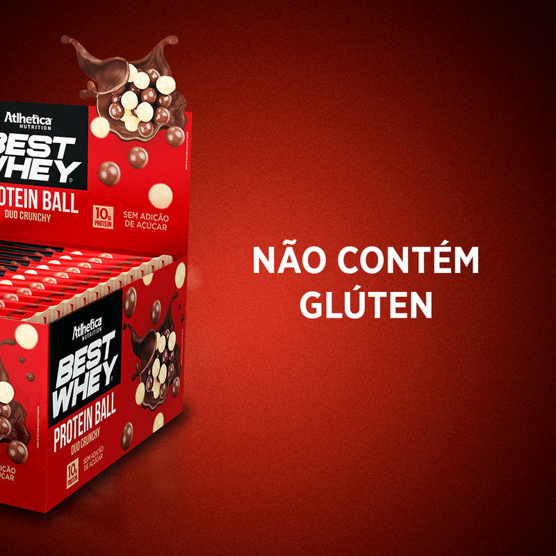 Protein Ball Duo Crunchy - Atlhetica: Nutrição e Sabor em Cada Mordida Gvitta Store