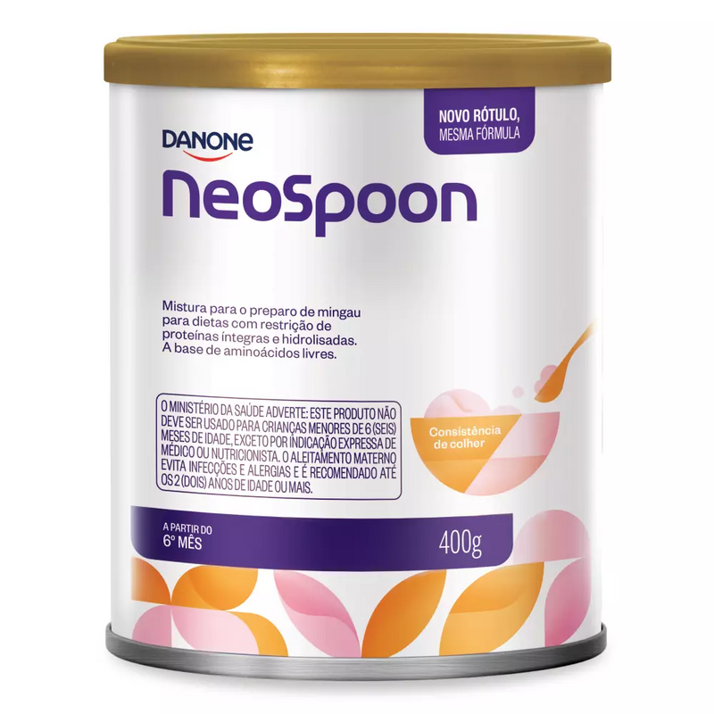 NeoSpoon 400g: Papinha Nutricional e Segura para Bebês com Alergia Alimentar Gvitta Store