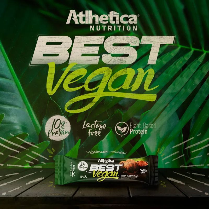 Best Vegan Bar Trufa de Chocolate - Atlhetica: Deliciosamente Saudável e Nutritiva Gvitta Store