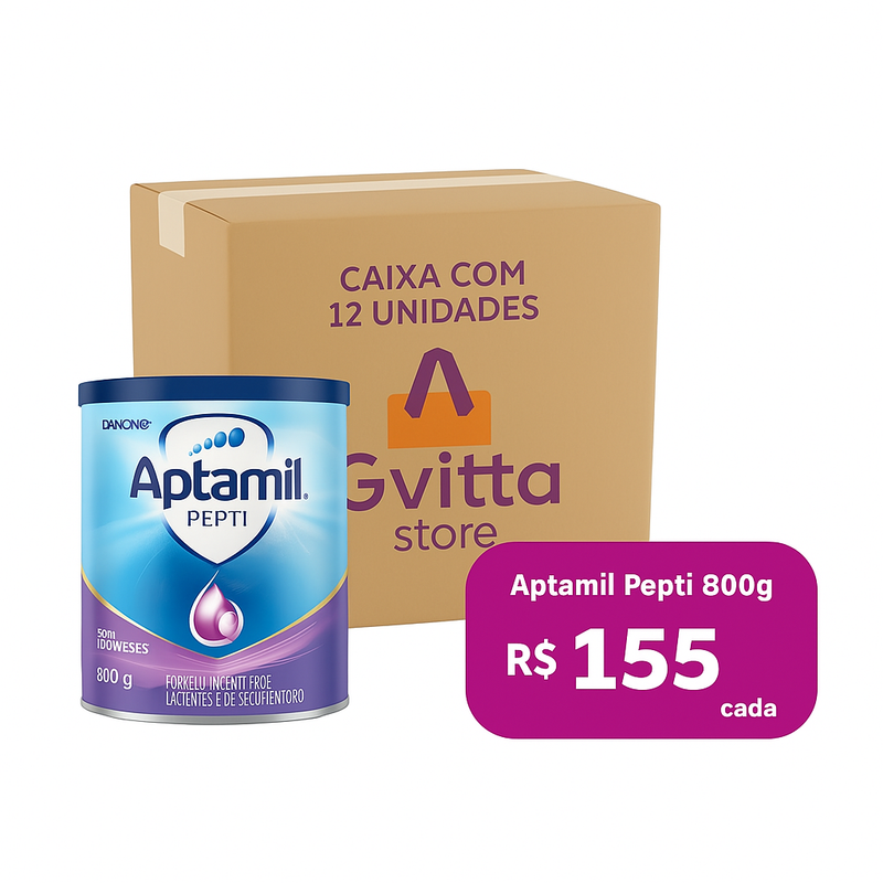 Aptamil Pepti 800g - Fórmula Especial para Bebês com Alergia ao Leite Gvitta Store