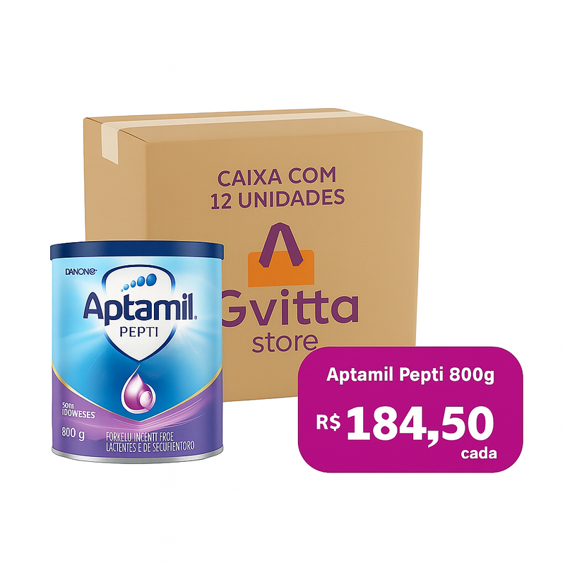 Aptamil Pepti 800g - Fórmula Especial para Bebês com Alergia ao Leite Gvitta Store
