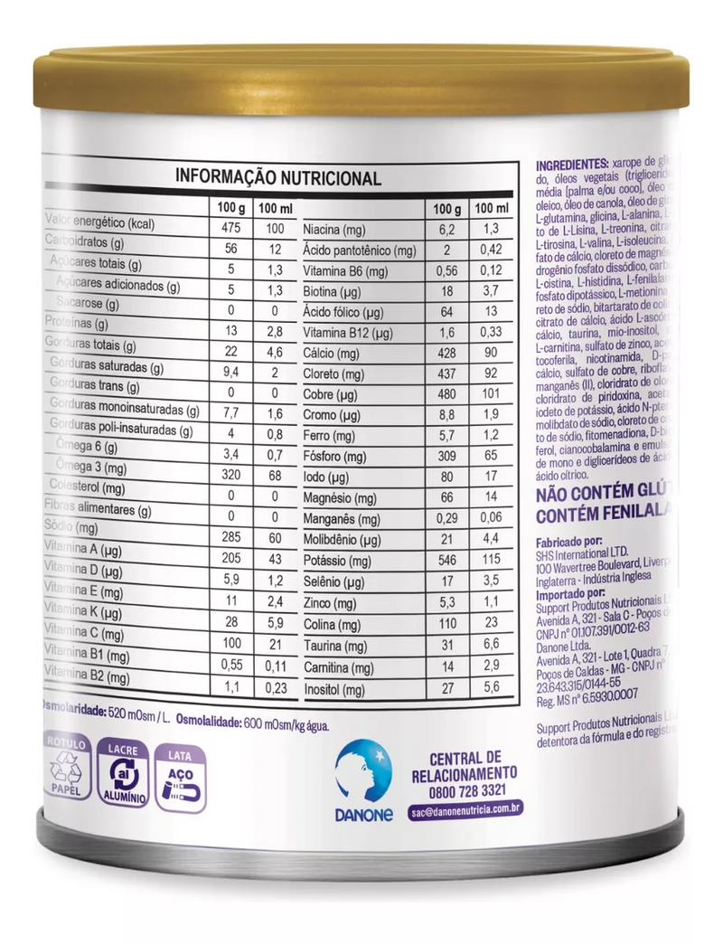 Neo Advance 400g: Nutrição Completa e Segura para Crianças com Alergias Alimentares Gvitta Store