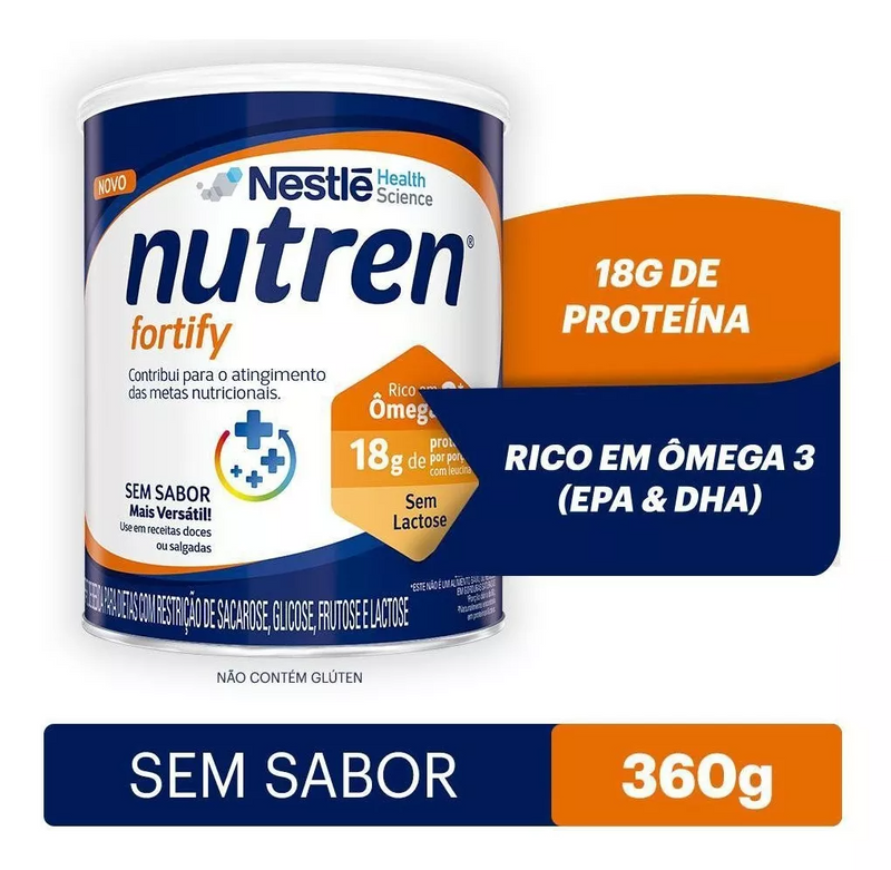 Nutren Fortify 360g da Nestlé: Enriquecimento Nutricional sem Alterar o Sabor dos Seus Pratos Gvitta Store