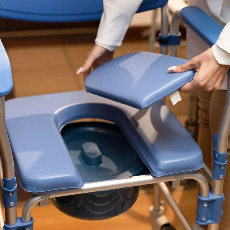 Cadeira de Banho D60 em Alumínio: Mobilidade, Conforto e Segurança Gvitta Store