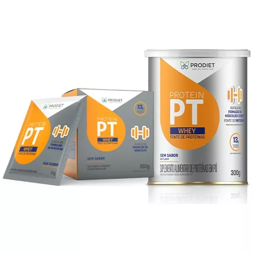 Protein PT Whey 300g - Prodiet: Enriqueça Sua Dieta com Proteína de Alto Valor Biológico Gvitta Store
