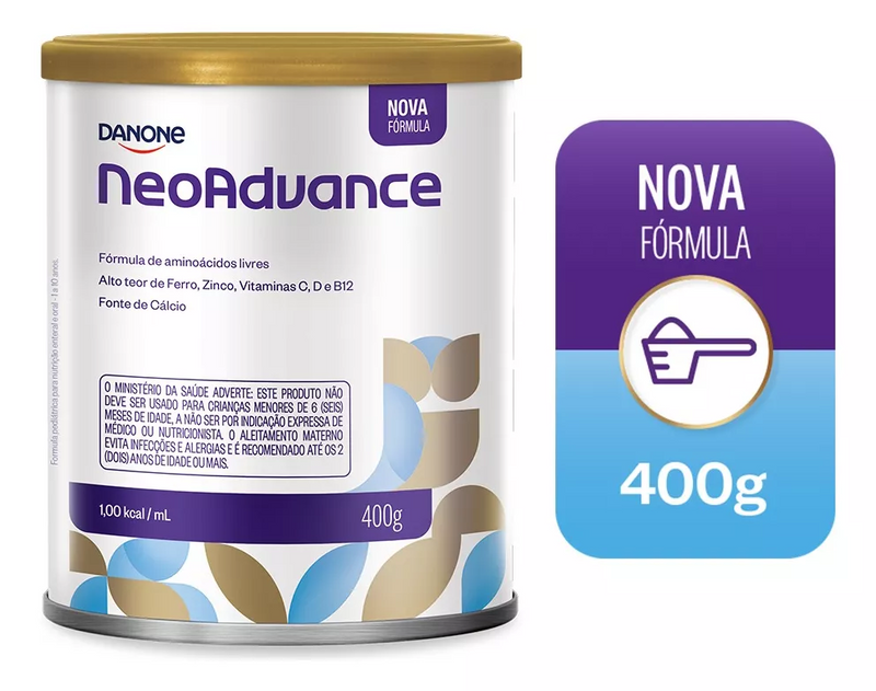 Neo Advance 400g: Nutrição Completa e Segura para Crianças com Alergias Alimentares Gvitta Store