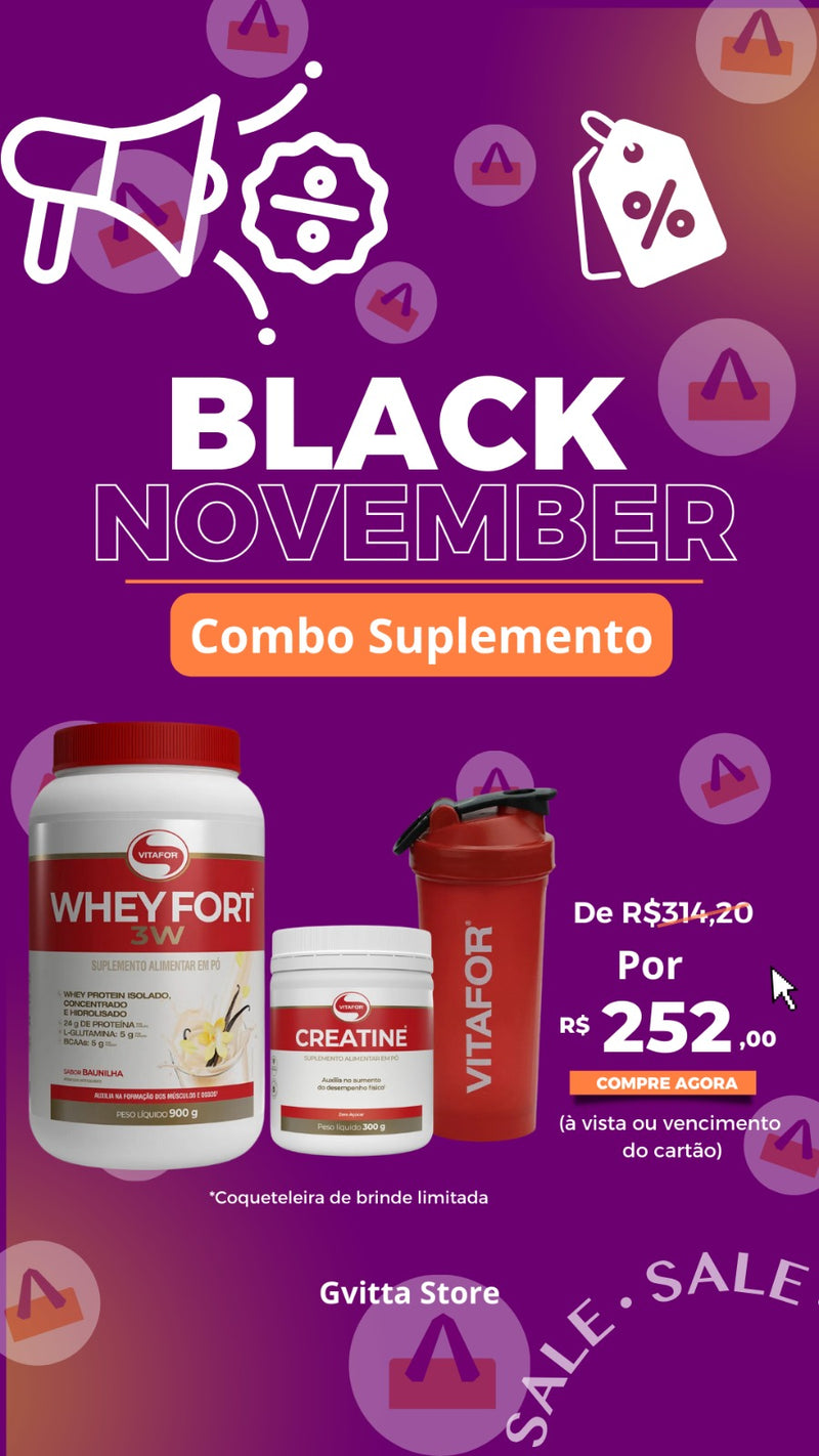 Combo Suplemento Vitafor Gvitta Store