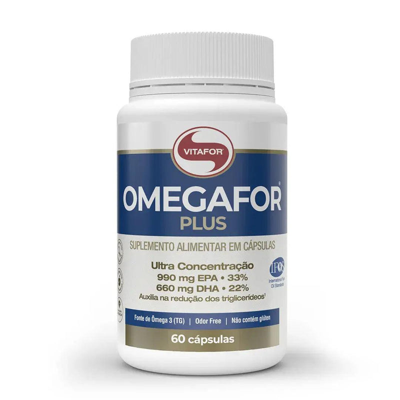 Omegafor Plus: Seu Suplemento Diário de Ômega 3 de Alta Potência. Gvitta Store