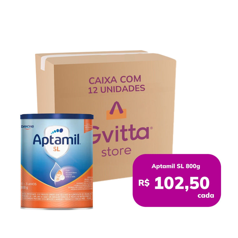 Aptamil ProExpert SL 800g: Nutrição Completa para Bebês com Intolerância à Lactose Gvitta Store
