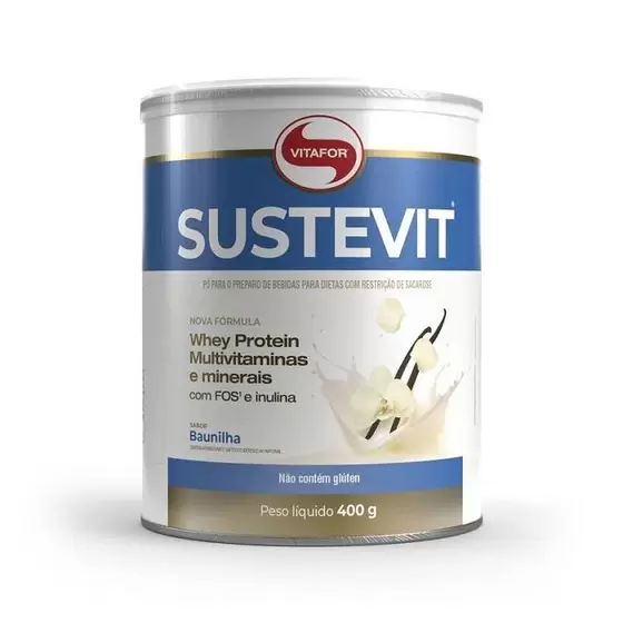 Sustevit Baunilha 400g - Vitafor: Nutrição Completa e Equilibrada Gvitta Store