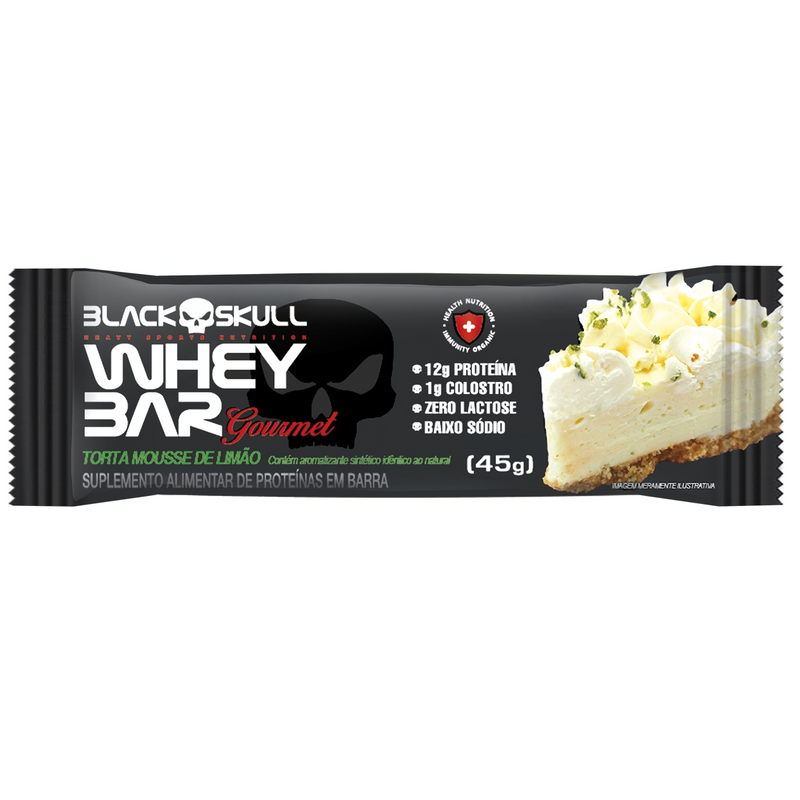 Whey Bar - Black Skull: Sua Aliada Perfeita para Energia e Recuperação Muscular Gvitta Store