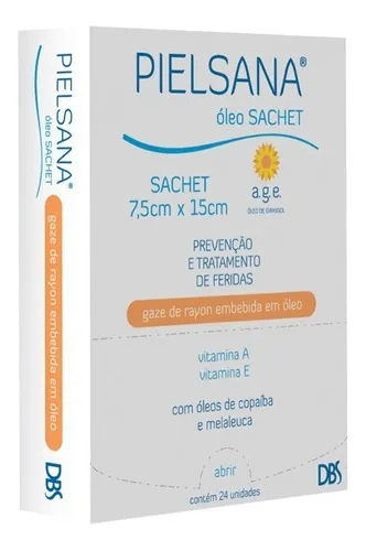 Curativo Gaze de Rayon Pielsana 7,5 x 7,5 cm: Suavidade e Proteção Avançada para Feridas Gvitta Store