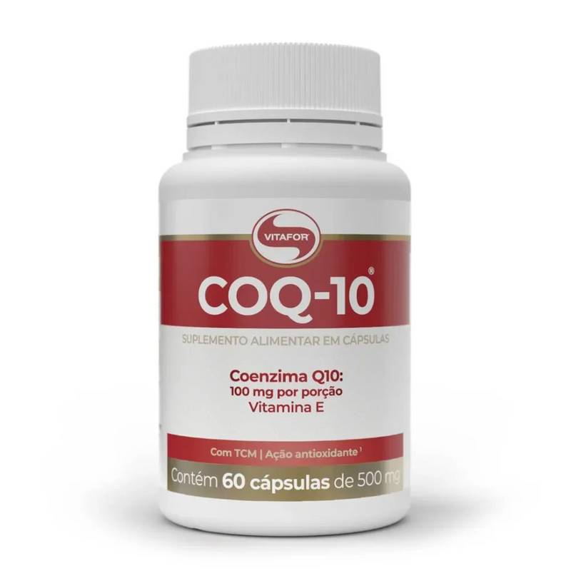 Coenzima Q10 60 Cápsulas - Vitafor: Suplementação Antioxidante e Energética Gvitta Store