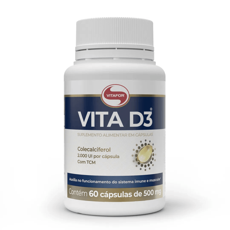 VITA D3 – 60 Caps: A Solução Ideal para Suplementação de Vitamina D Gvitta Store