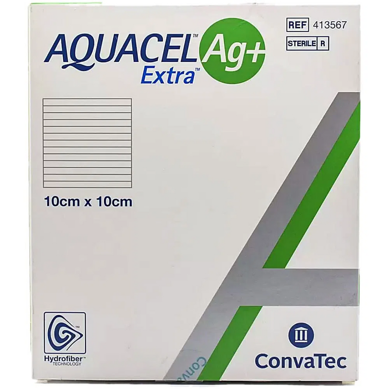 Aquacel AG+ Extra Prata 10x10: Proteção Antimicrobiana e Cuidado Avançado para Feridas Gvitta Store