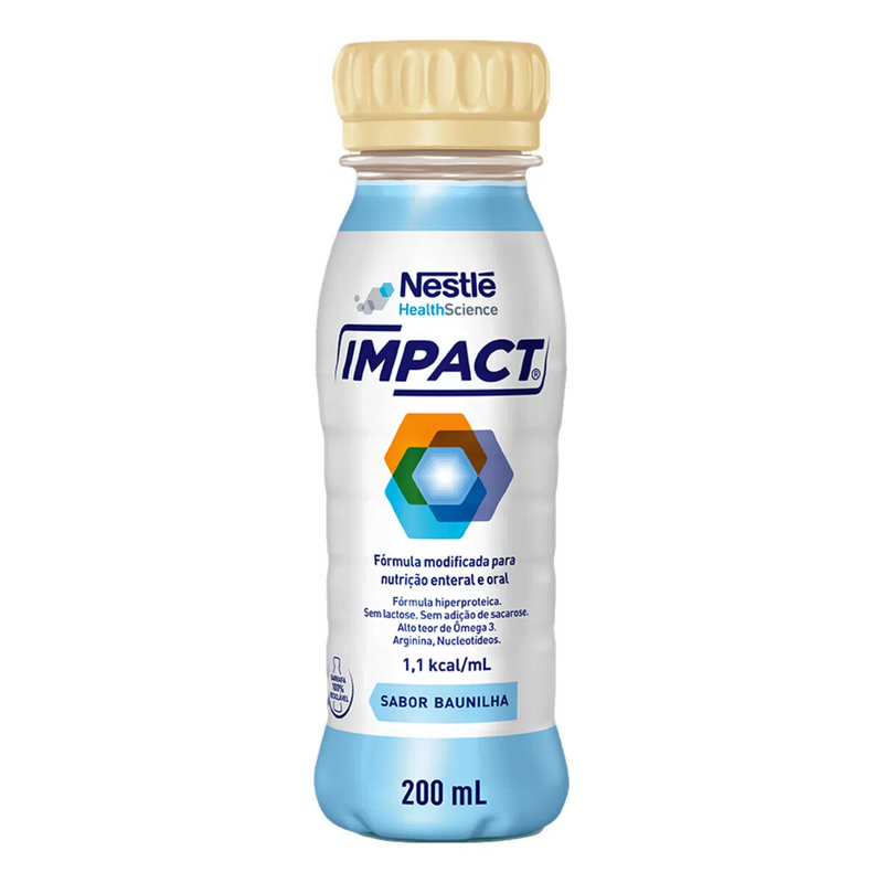 IMPACT Baunilha 200ml: Nutrição Especializada para Recuperação Avançada Gvitta Store