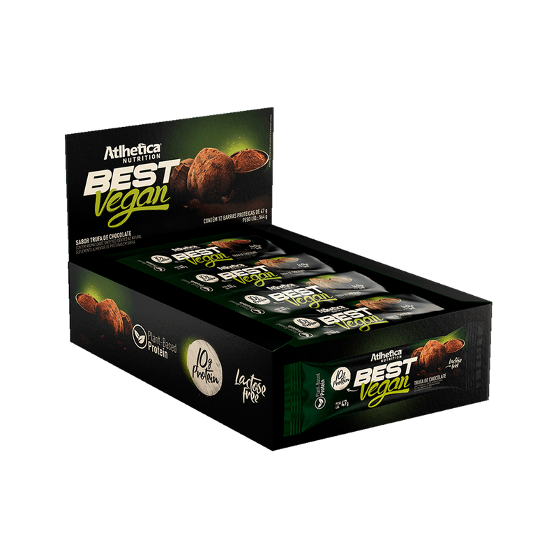 Best Vegan Bar Trufa de Chocolate - Atlhetica: Deliciosamente Saudável e Nutritiva Gvitta Store