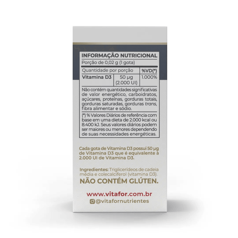 VITA D3 em Gotas – 10 ml: Sua Dose Diária de Sol em Cada Gota Gvitta Store