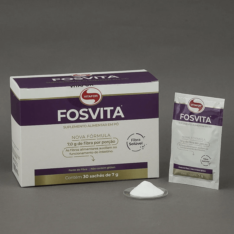 FOSVITA 30 Sachês de 7g: Praticidade e Saúde para o Seu Intestino Gvitta Store