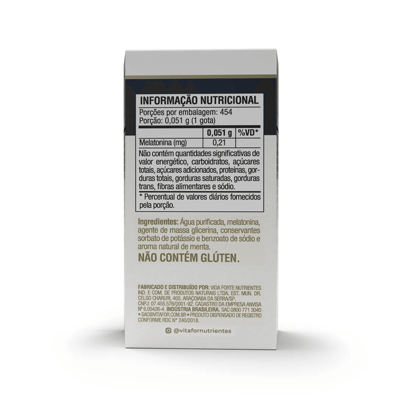 MELATONINA 20 ml: O Segredo para um Sono Reparador Gvitta Store