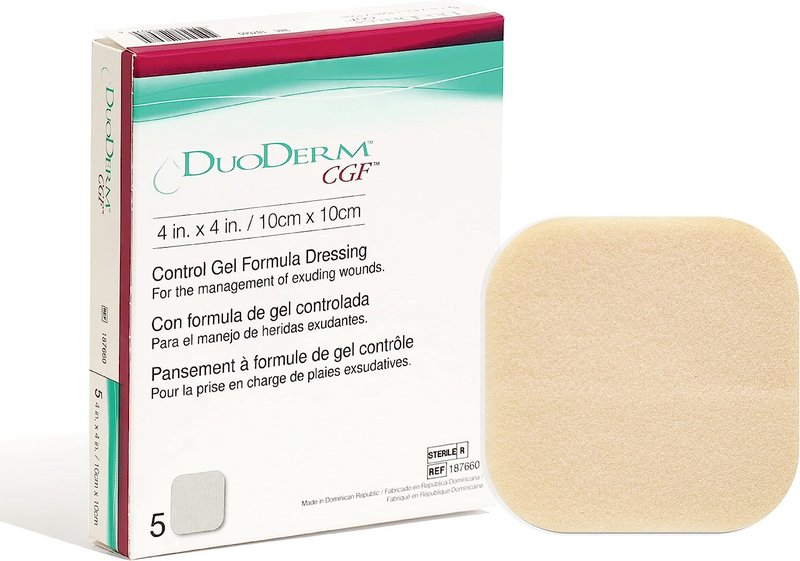 DuoDERM CGF 10x10: Cuidado Inovador para Cicatrização de Feridas Gvitta Store