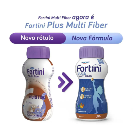 Fortini Multi Fiber 200ml Sabor Chocolate: Nutrição Completa e Deliciosa para o Crescimento Saudável do Seu Filho Gvitta Store