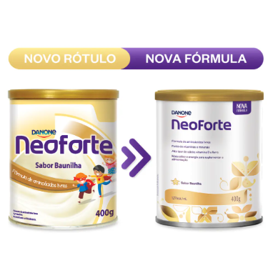 Neoforte 400g: Nutrição Segura e Completa para Crianças com Alergias Alimentares Gvitta Store